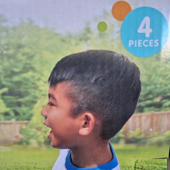 Play Day Boom Boom Racket Set for Kids | Outdoor Sports Game Toy | 4-Piece - Picture 3 of 5